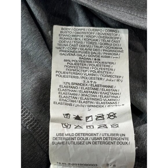 Hurley Mens UPF 50+ Gray T-Shirt XXL - Picture 5 of 10